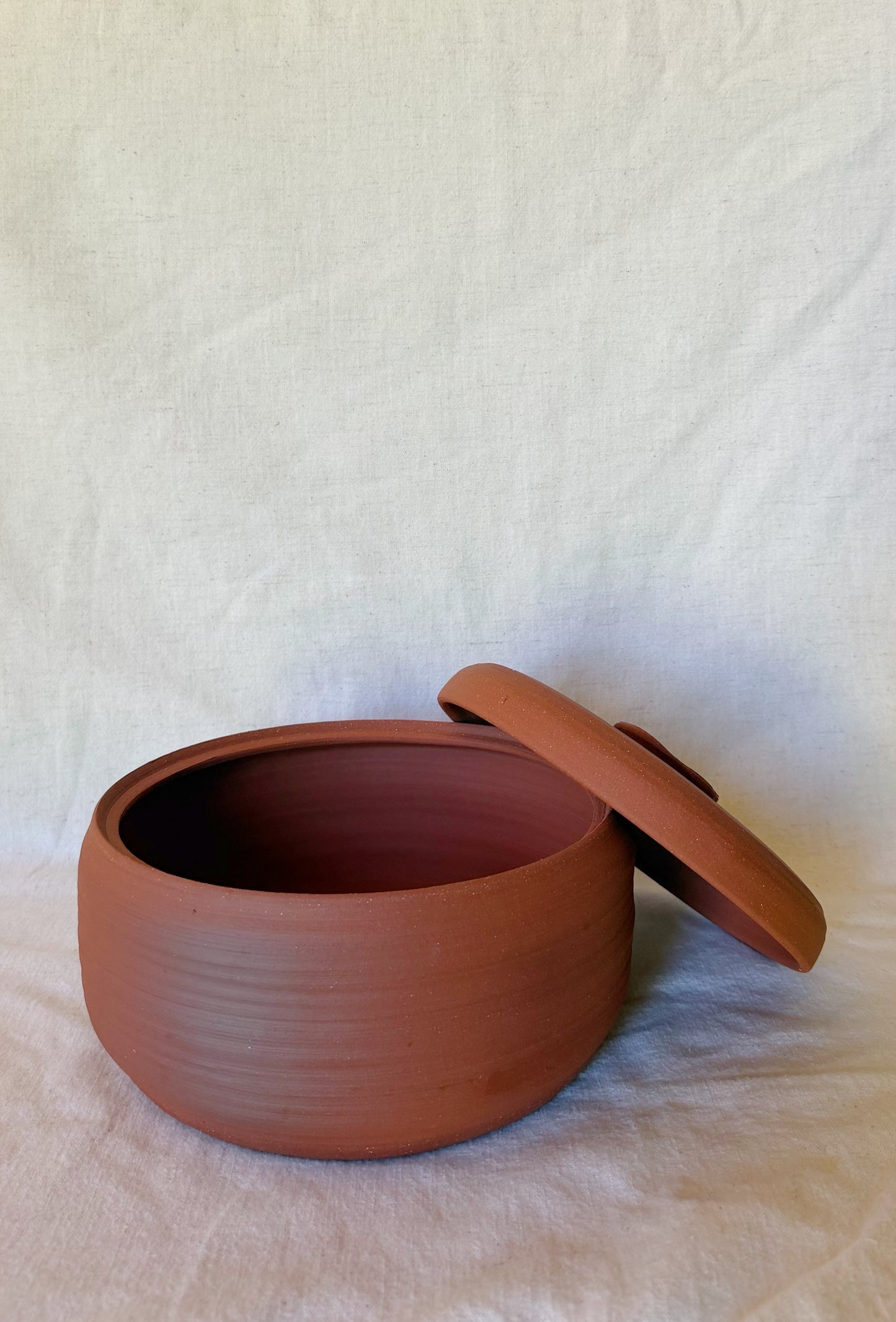 **ON HOLD DO NOT PURCHASE** Tortillero Tortilla Warmer domed red clay