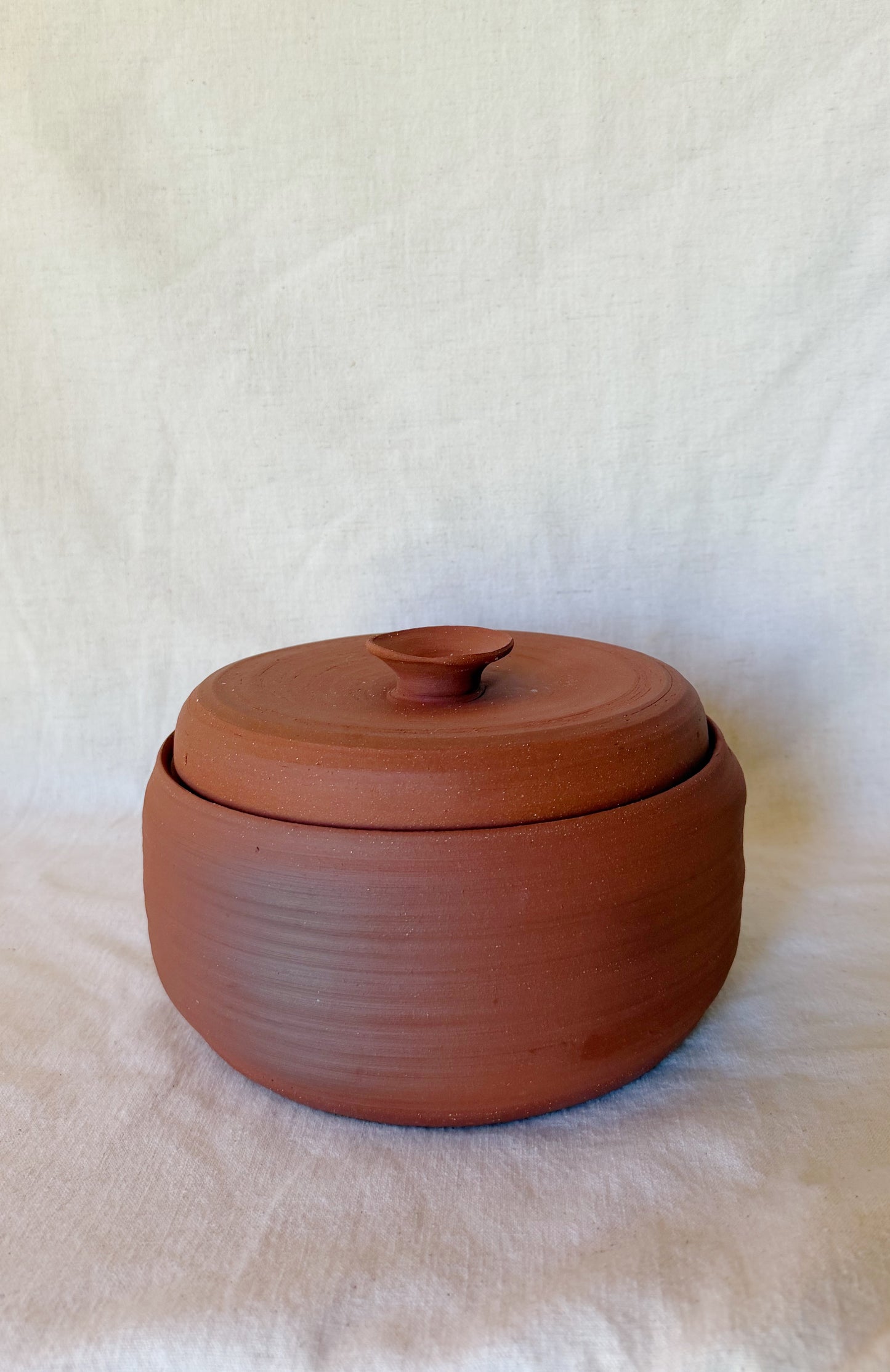**ON HOLD DO NOT PURCHASE** Tortillero Tortilla Warmer domed red clay