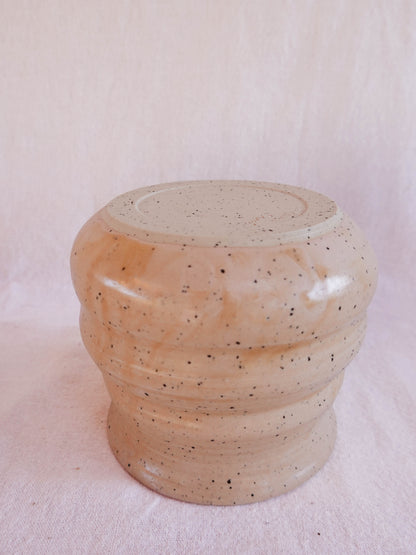 Apricot Bubbly Vase