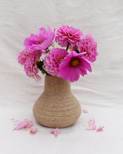 Carved Drippy Glaze Vase
