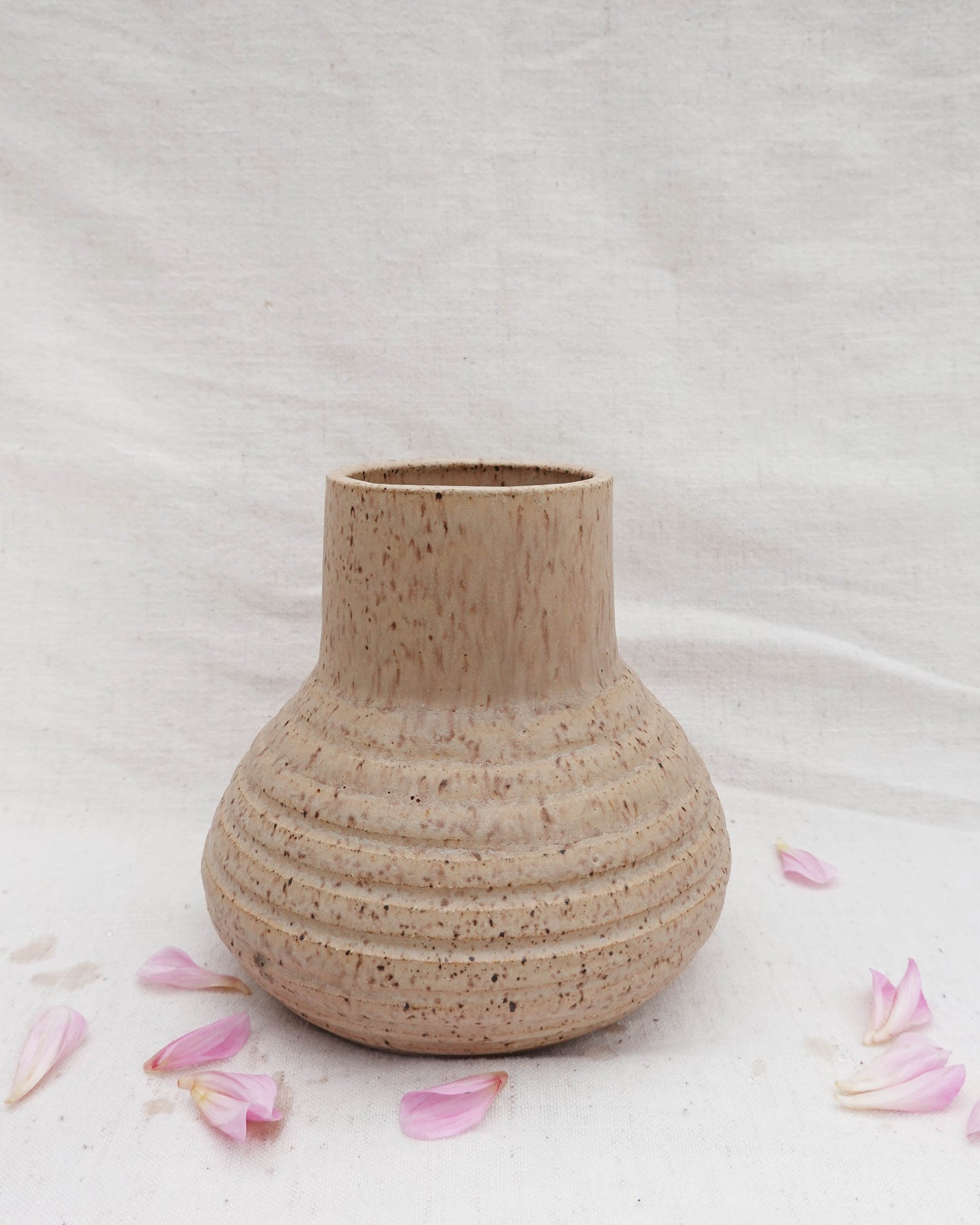 Carved Drippy Glaze Vase