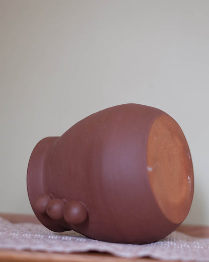 Curvy Red Vase