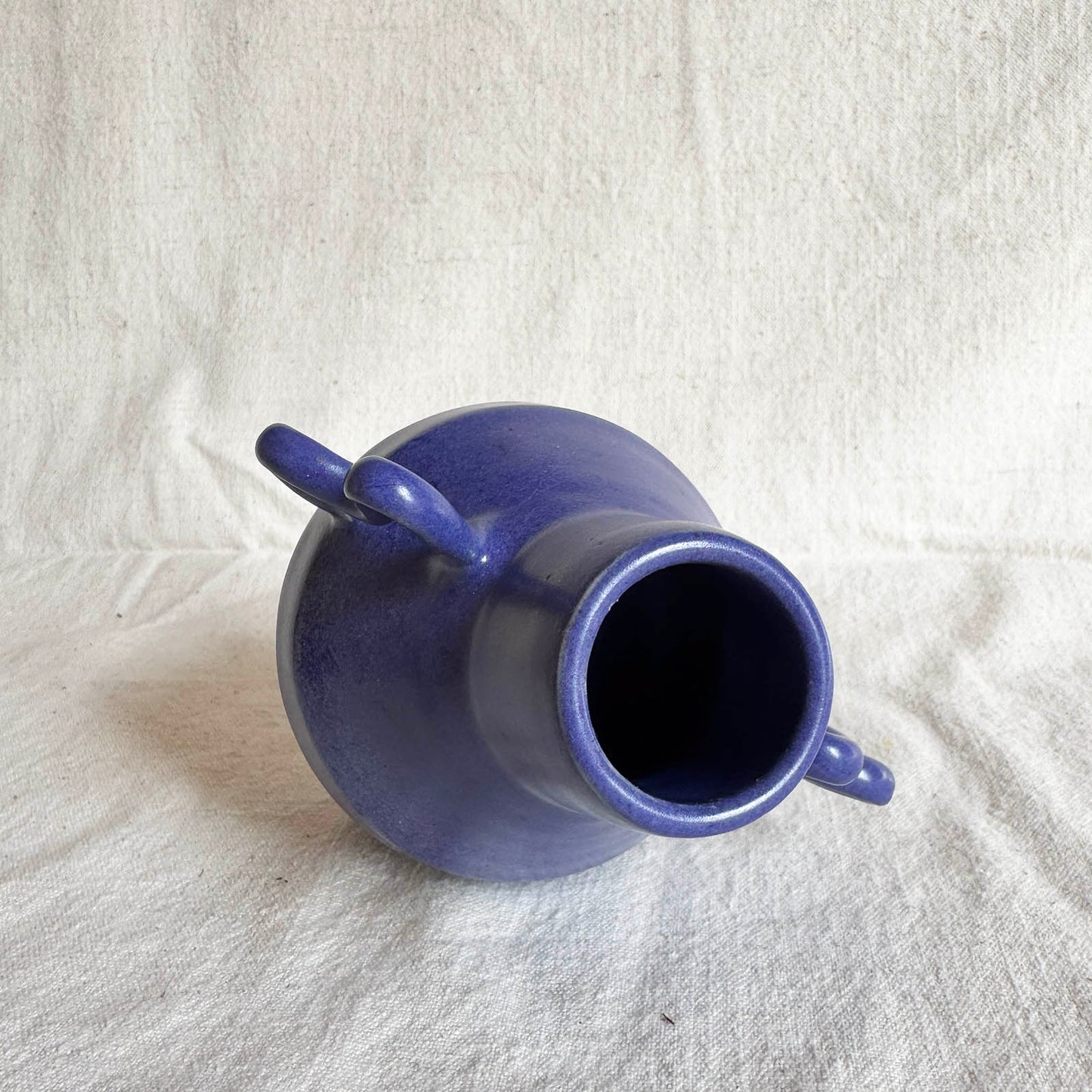Mini Angular Vase with Curved Handles