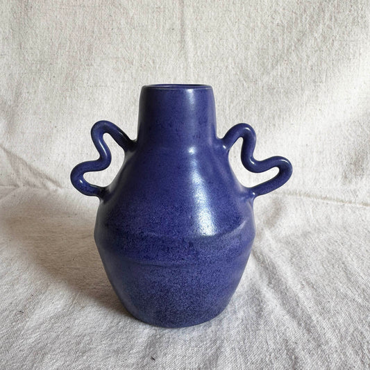 Mini Angular Vase with Curved Handles