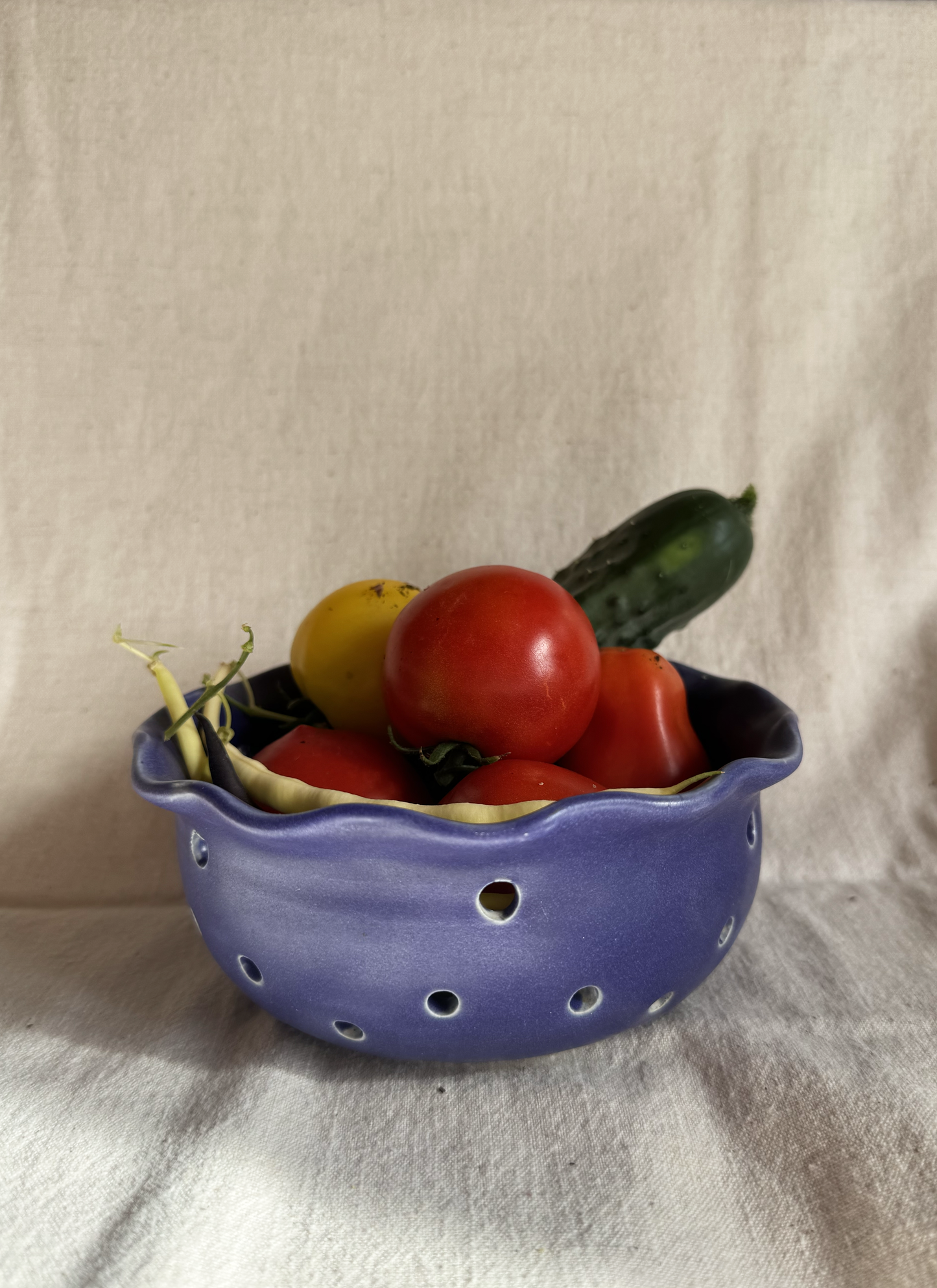 ruffled harvest bowl